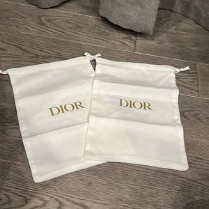 Dior shoe bags (pair)